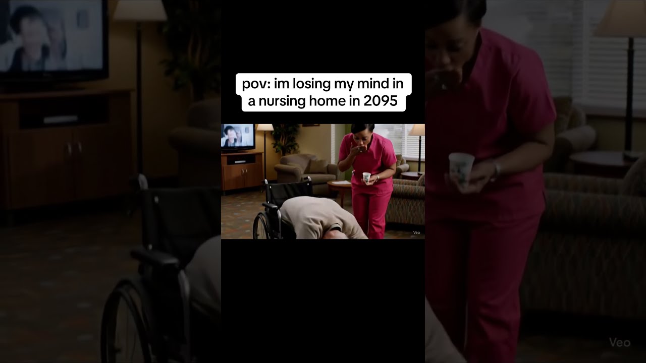 POV Me In The AI Nursing Home Of 2095 