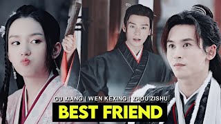 Zhou Zishu ✘ Wen Kexing ✘ Gu Xiang || That’s My Best Friend [Humor] Resimi