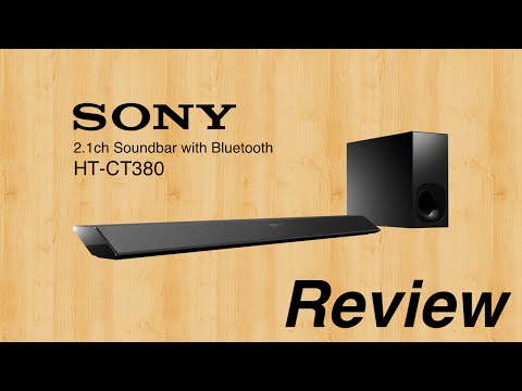 Review - Sony HT-CT380 2.1ch Soundbar with Bluetooth - Mama Geek