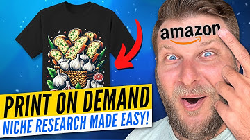 Free & Easy Print On Demand Niche Research Method