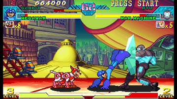 Marvel vs Capcom 1 ( Arcade ) - Megaman / Gambit Playthrough ( Apr 21, 2017 )