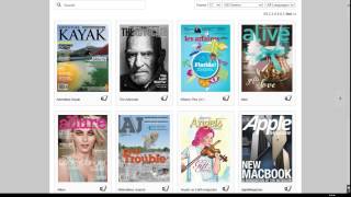 How yo access to Zinio digital magazine