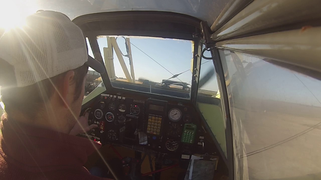 Garrett Turbine Startup Cockpit View
