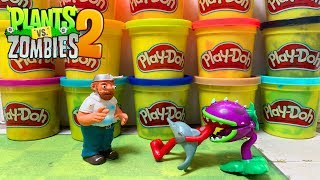 Plants vs. Zombies 2 Play Doh : Zombies Action Toys | Episode 1