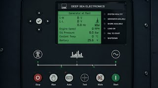 How Manual Start Diesel Generator Through Deep Sea Controller | Electrical Knowledge 