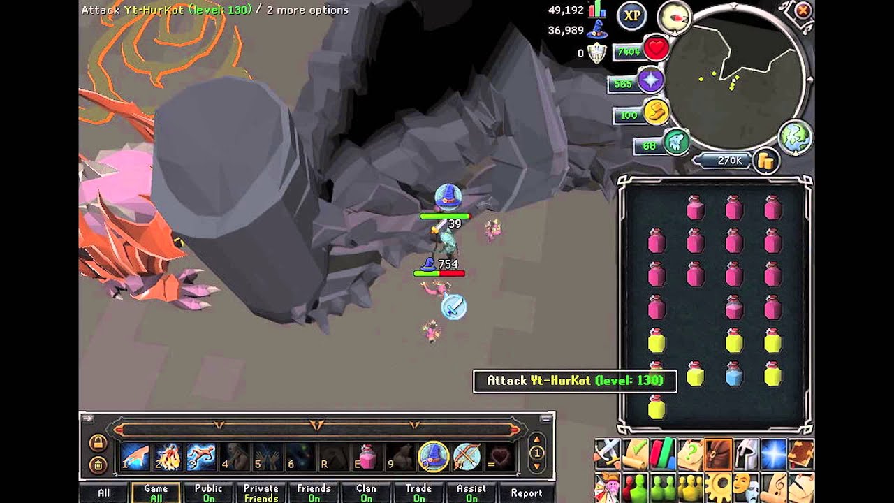 RS Evolution of Combat FIGHT CAVES /w Live commentary skills/setup