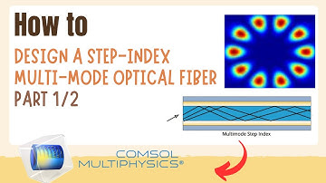 #2 How to design a multi mode optical fiber ( COMSOL Multiphysics) Part 1/2