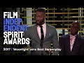MOONLIGHT wins Best Screenplay at the 2017 Film Independent Spirit Awards