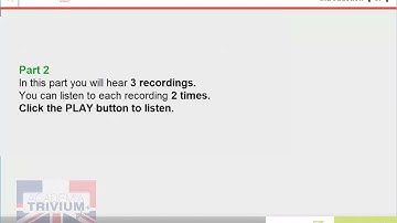 Aptis Advanced Listening test 1