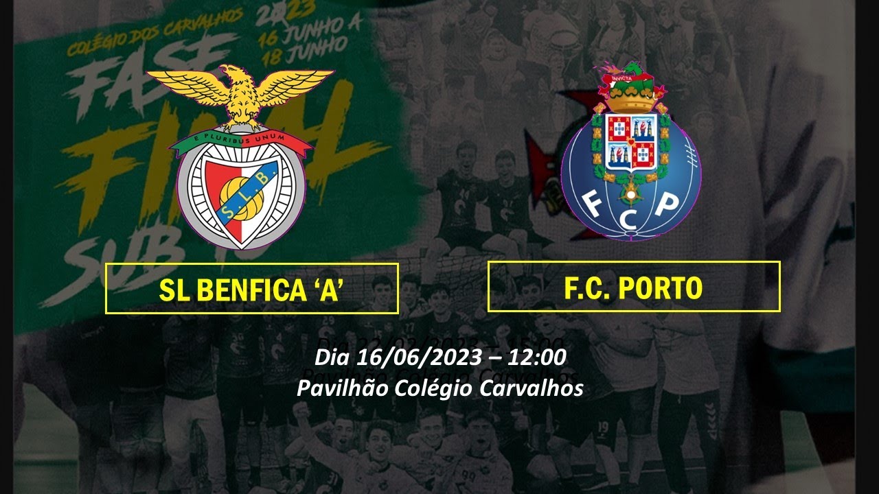 FINAL 4 Sub18 - SL BENFICA 'A' - FC PORTO