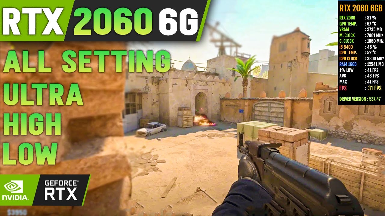 CS GO 2 Fps Test On RTX 2060 6GB All Setting 1080p YouTube Cs go 2 fps test on rtx 2060 6gb all setting 1080p youtube