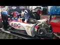 2.2L V6 twin turbo IndyCar test/setup - St. Pete gran prix