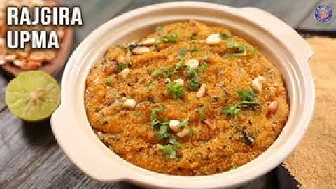 Rajgira Upma | Amarant Masala Upma | Eenvoudig en gezond ontbijtrecept | Ruchi