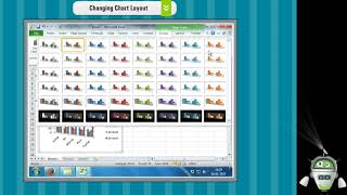 Changing Chart Layout | Computer Class 8