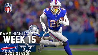 Buffalo Bills vs. Dallas Cowboys Game Highlights | NFL 2023 Week 15 screenshot 3