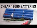 Cheap 18650 Lithium Ion Batteries to Create the Ultimate 192V 4000W Electric Go-Cart or Car: Series