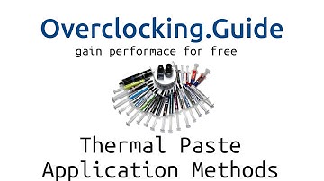 Thermal Paste Application Methods 2015 - Test with new products including Liquid Metal