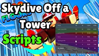 Skydive Off A Tower Script Auto Click, Auto Aim More