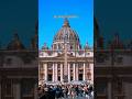 Basilica di San Pietro: Michelangelo’s Dome and Vatican Wonders#travel#italy#vatican#shorts