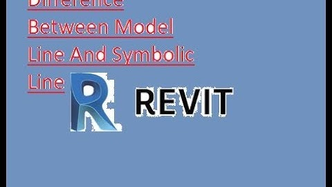 Difference between Model Line And Symbolic Line