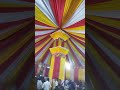 Colourfull lahariya pandal#stage#tent#reception#party ##wedding planner #open tent