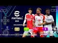 eFootball PES 2024 PPSSPP New Full Transfers 2024 &amp; Kits 2023-2024 Real Face Camera PS5 HD Graphics
