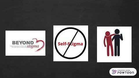 What is self stigma?