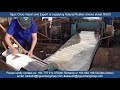 the process of manufacturing natural rubber smoke sheet RSS3