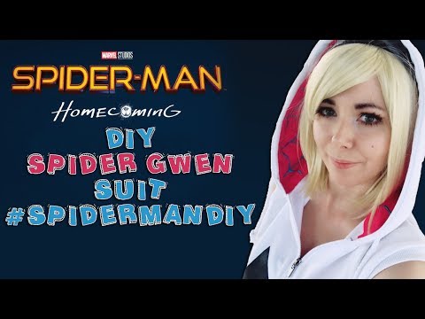 [DIY] SPIDER GWEN SUIT  ???? #SPIDERMANDIY ???? SPIDERMAN HOMECOMING