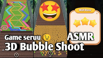 Game 3D Bubble Shoot _ASMR 🤩 #trending #gameplay #fyp #gameanakanakandroid #gameoffline 