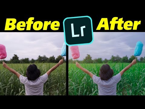 สอนใช้แอพ Lightroom CC Mobile แต่งรูปคุมโทน Dark Leaves