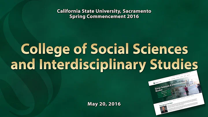 Commencement - Spring 2016 - College of Social Sci...