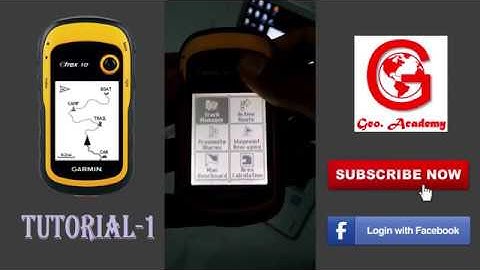 Garmin GPS I Part-1 I Basic Features I Bangla Tutorial