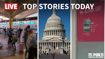 LIVE: WILL THE SHUTDOWN BE COMING TO AN END? DEBATE OVER POLITICAL SIGNS IN ARLINGTON | FOX 5 DC