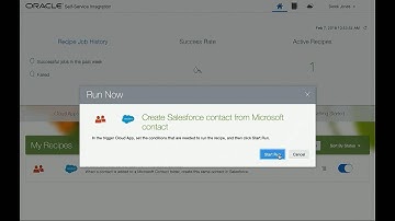 Oracle SSI: Microsoft Contacts and Salesforce.com