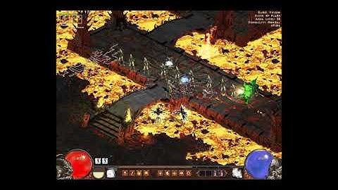 Diablo II Median XL 1.6 Amazon Hardcore gameplay Act 4