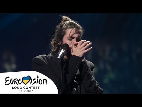 PORTUGAL - Salvador plays "trumpet" during rehearsal (Eurovision 2017)