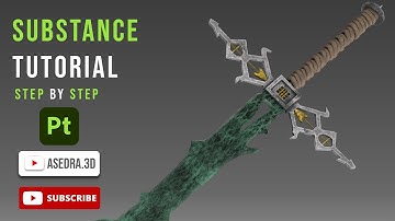 Texturing the Sword in Substance Painter | From Basic to Pro Render ⚔️🎨