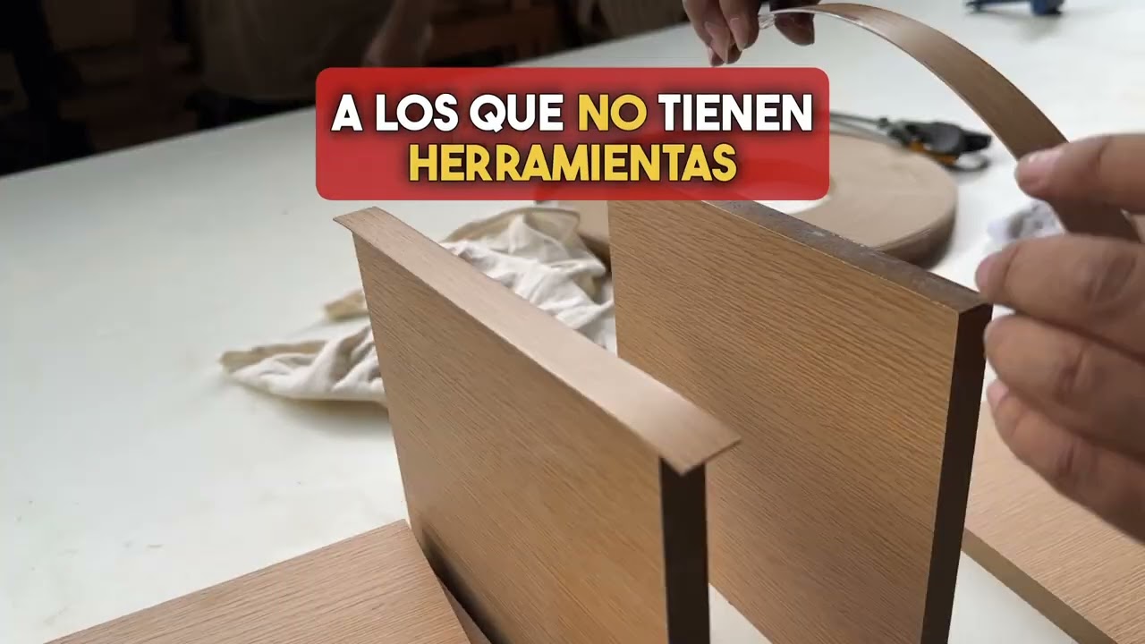 Como trabajar la melamina en un taller pequeño de carpintería