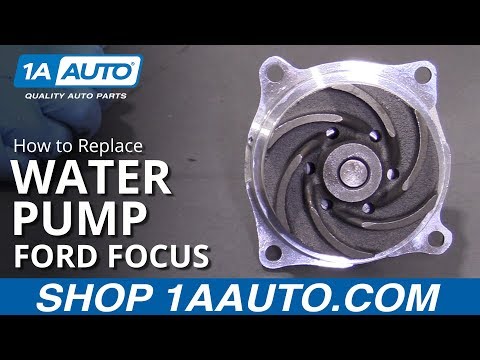 How to Replace Water Pump 00-04 Ford Focus
