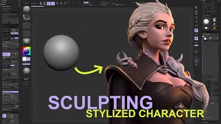 Unlock the Secrets of Stylized Character 3D Sculpting!