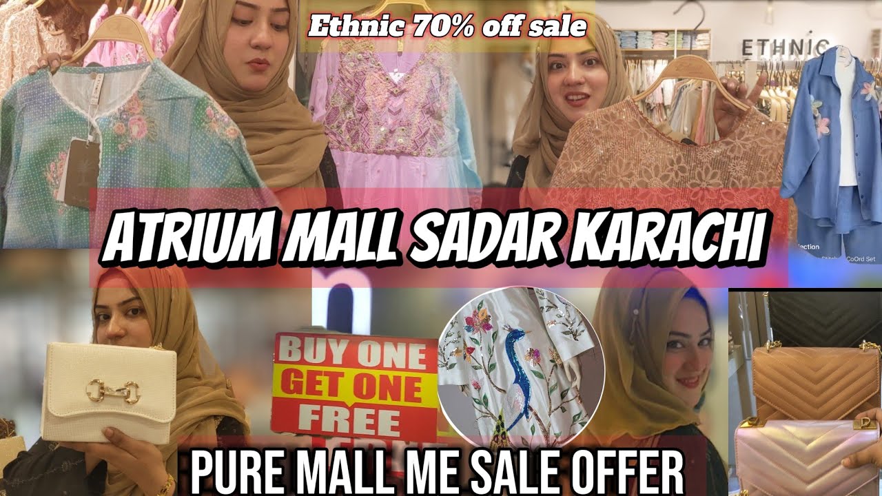Знаменитая распродажа в торговом центре Карачи: скидки от 50 до 70% | Афинские и местные бренды |...