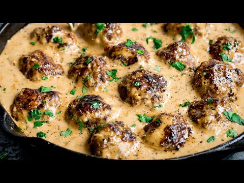 How to make Swedish Meatballs | Homemade Ikea Meatballs