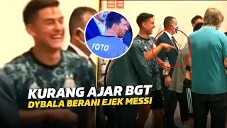 NANTANG PEMAIN SENIOR‼️Lihat Momen Saat Dybala Ketangkap Basah Mengejek Messi Di Laga Vs Brazil NANTANG PEMAIN SENIOR‼️Lihat Momen Saat Dybala Ketangkap Basah Mengejek Messi Di Laga Vs Brazil