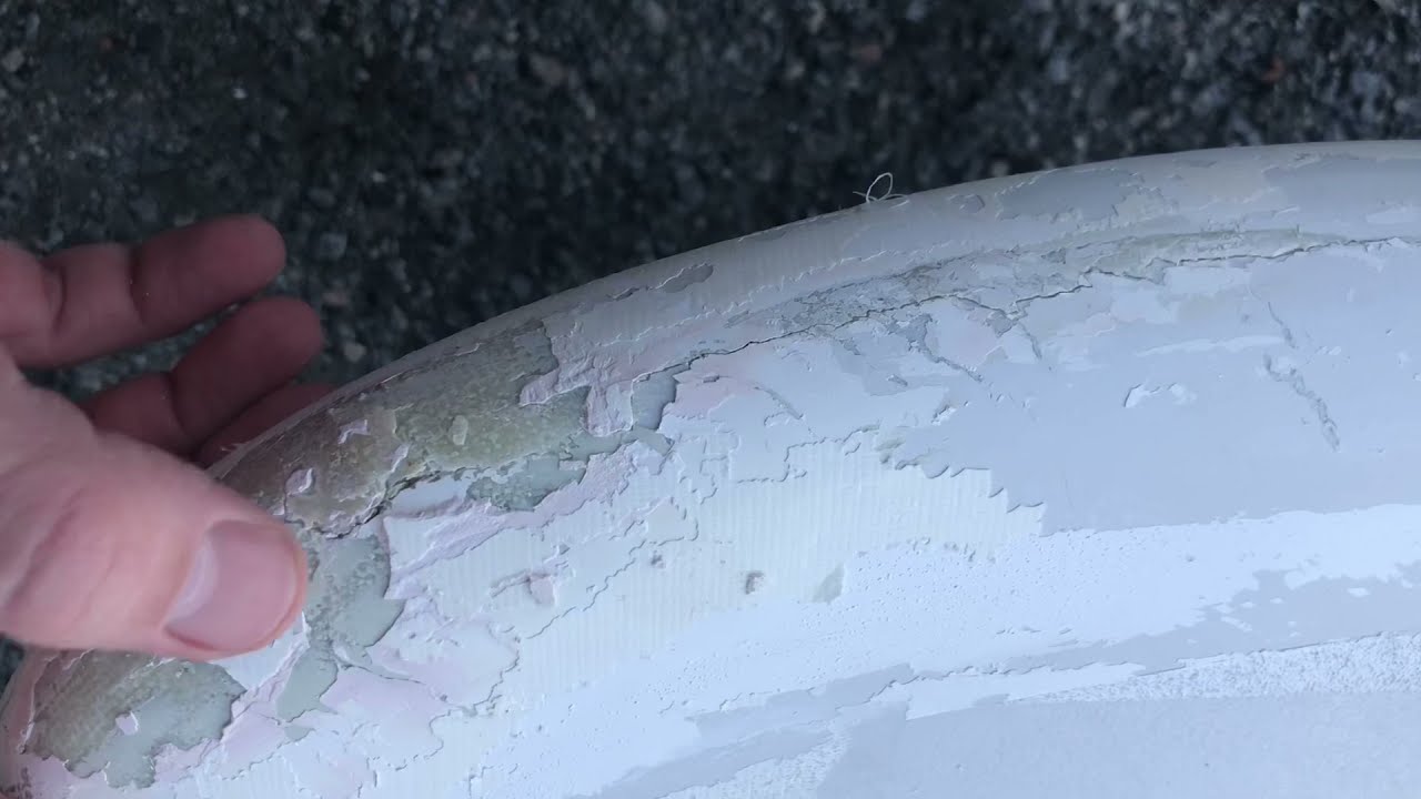 Windsurf board repair - Starboard Carve 141 L