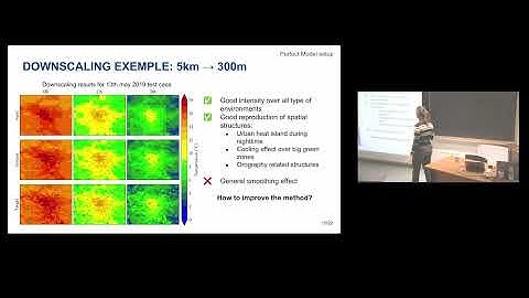 Statistical Downscaling for Urban Temperature at Hectometric Scale - Julia Garcia Cristobal