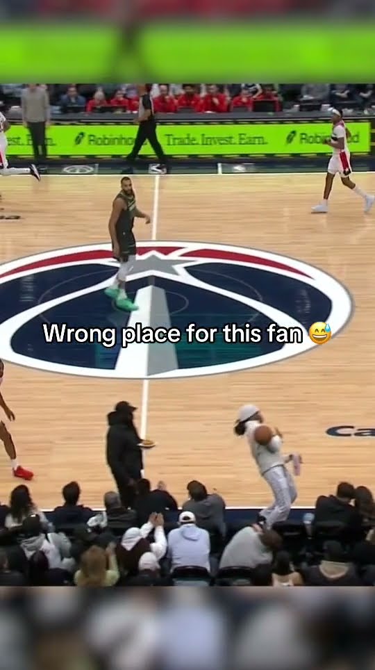 Courtside seats come with risks ? ?