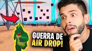 50 DROPS NA CABEÇA!?! DESAFIO NA SALA PERSONALIZADA DO FREE FIRE!