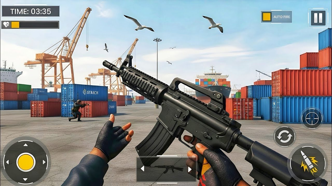 Anti Terrorist Shooting Game Helicopter 🚁-GaMiNg AK