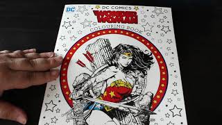 DC Comics Wonder Woman Colouring Book Flip Through screenshot 4